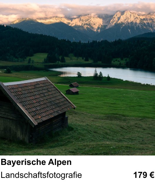 Anschaulicher Fotokurs rund um Bayerische Alpen: Landschaftsfotografie