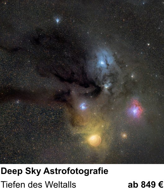 Anschaulicher Fotokurs rund um Deep Sky Astrofotografie: Tiefen des Weltalls