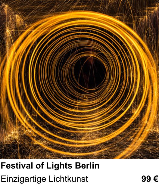 Anschaulicher Fotokurs rund um Lichtinstallationen in Berlin: Einzigartige Lichtkunst